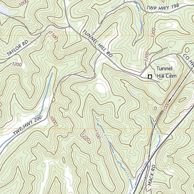 United States Geological Survey Bowerston, OH (2023, 24000-Scale) digital map