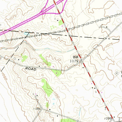 United States Geological Survey Bowersville, OH (1961, 24000-Scale) digital map