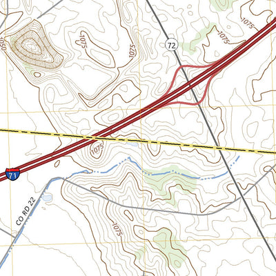 United States Geological Survey Bowersville, OH (2023, 24000-Scale) digital map