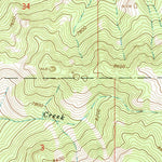 United States Geological Survey Bowery Creek, ID (1963, 24000-Scale) digital map