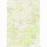 United States Geological Survey Bowery Peak, MT (1984, 24000-Scale) digital map
