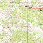 United States Geological Survey Bowery Peak, MT (1984, 24000-Scale) digital map