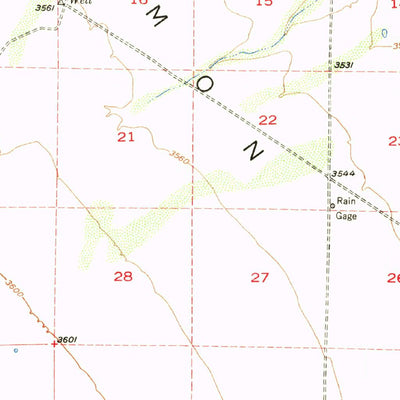 United States Geological Survey Bowie, AZ (1949, 62500-Scale) digital map