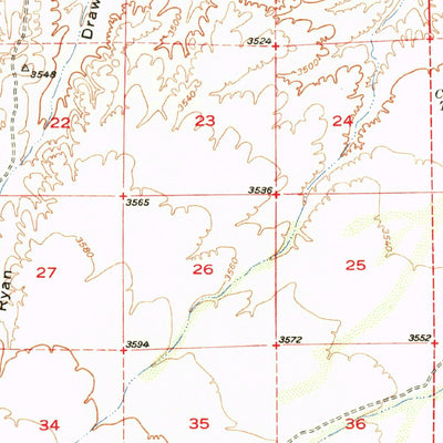 United States Geological Survey Bowie, AZ (1949, 62500-Scale) digital map