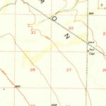 United States Geological Survey Bowie, AZ (1950, 62500-Scale) digital map