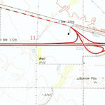 United States Geological Survey Bowie, AZ (1974, 24000-Scale) digital map