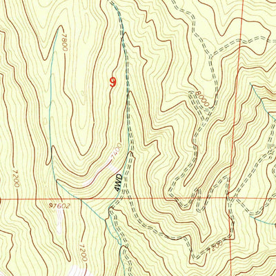 United States Geological Survey Bowie, CO (2001, 24000-Scale) digital map