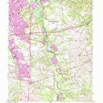 United States Geological Survey Bowie, MD (1957, 24000-Scale) digital map