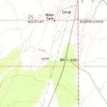 United States Geological Survey Bowie Mountain North, AZ (1979, 24000-Scale) digital map