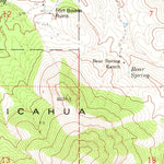 United States Geological Survey Bowie Mountain North, AZ (1979, 24000-Scale) digital map
