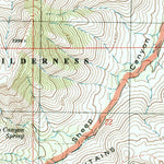 United States Geological Survey Bowie Mountain North, AZ (1996, 24000-Scale) digital map