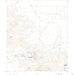 United States Geological Survey Bowie Mountain North, AZ (2021, 24000-Scale) digital map