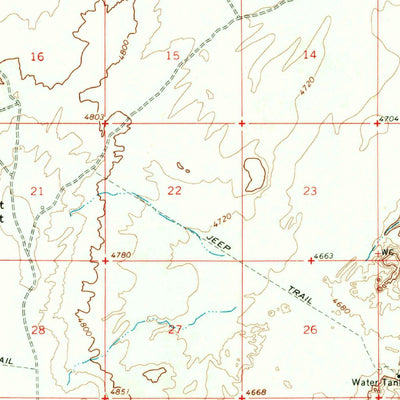 United States Geological Survey Bowknot Bend, UT (1963, 62500-Scale) digital map
