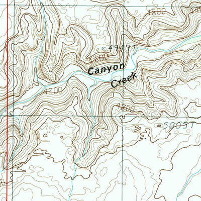 United States Geological Survey Bowknot Bend, UT (1988, 24000-Scale) digital map