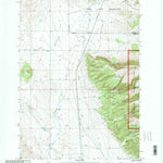 United States Geological Survey Bowler, MT (1996, 24000-Scale) digital map