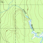 United States Geological Survey Bowlin Brook, ME (1986, 24000-Scale) digital map