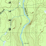 United States Geological Survey Bowlin Brook, ME (1986, 24000-Scale) digital map