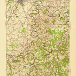 United States Geological Survey Bowling Green, KY (1921, 62500-Scale) digital map