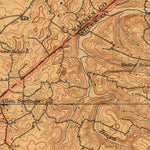 United States Geological Survey Bowling Green, KY (1923, 62500-Scale) digital map