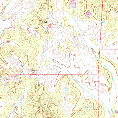 United States Geological Survey Bowling Green, MS (1964, 24000-Scale) digital map