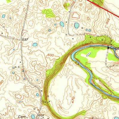United States Geological Survey Bowling Green South, KY (1954, 24000-Scale) digital map