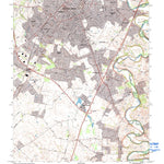 United States Geological Survey Bowling Green South, KY (1993, 24000-Scale) digital map
