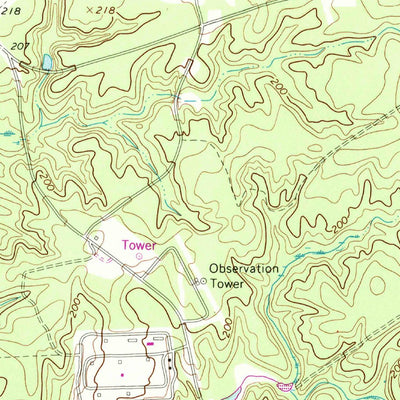 United States Geological Survey Bowling Green, VA (1969, 24000-Scale) digital map