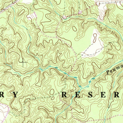 United States Geological Survey Bowling Green, VA (1969, 24000-Scale) digital map