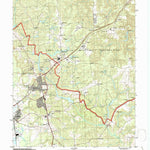 United States Geological Survey Bowling Green, VA (1994, 24000-Scale) digital map