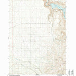 United States Geological Survey Bowman Dam, OR (1988, 24000-Scale) digital map