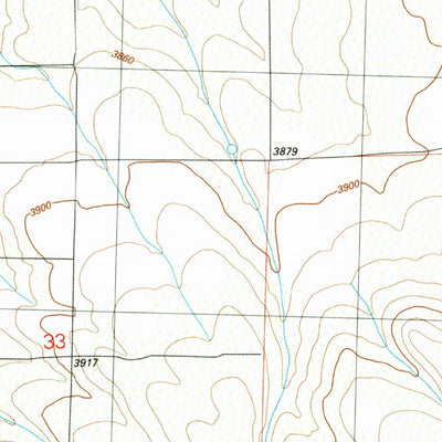 United States Geological Survey Bowman Dam, OR (1988, 24000-Scale) digital map
