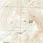 United States Geological Survey Bowman Dam, OR (1988, 24000-Scale) digital map