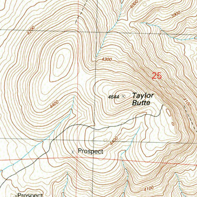 United States Geological Survey Bowman Dam, OR (1988, 24000-Scale) digital map