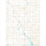 United States Geological Survey Bowman SE, ND (1973, 24000-Scale) digital map