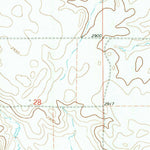 United States Geological Survey Bowman SW, ND (1968, 24000-Scale) digital map