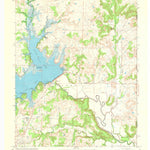 United States Geological Survey Bowring, OK-KS (1971, 24000-Scale) digital map