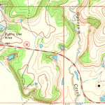 United States Geological Survey Bowring, OK-KS (1971, 24000-Scale) digital map