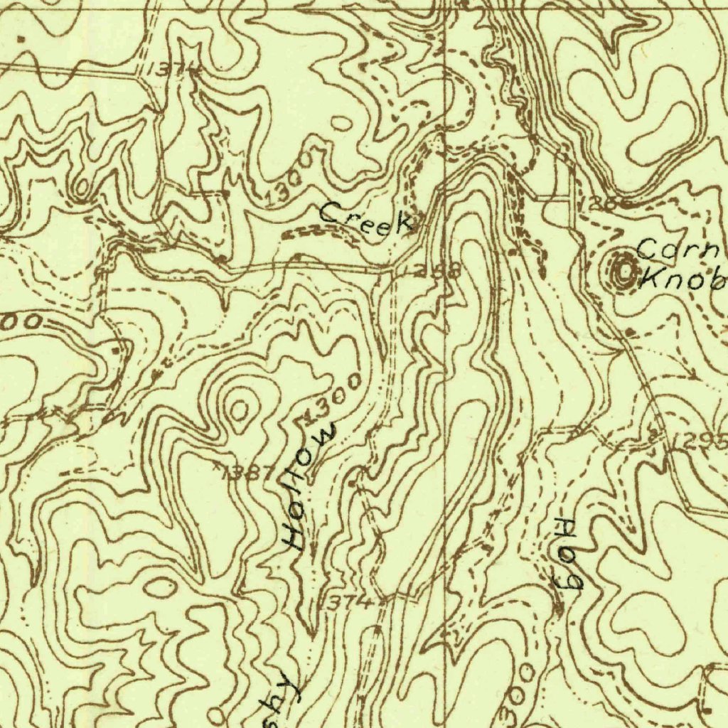 Bowser, TX (1925, 48000-Scale) Map by United States Geological Survey ...