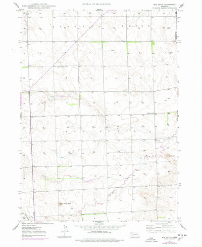 United States Geological Survey Box Butte, NE (1947, 24000-Scale) digital map