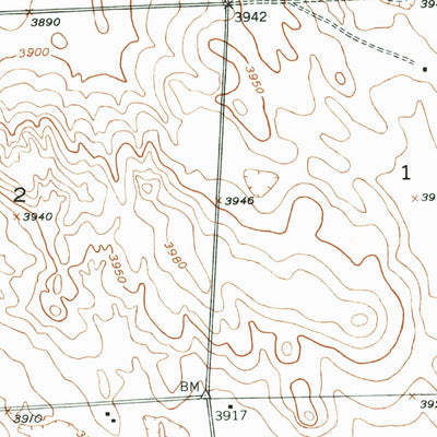 United States Geological Survey Box Butte, NE (1947, 24000-Scale) digital map
