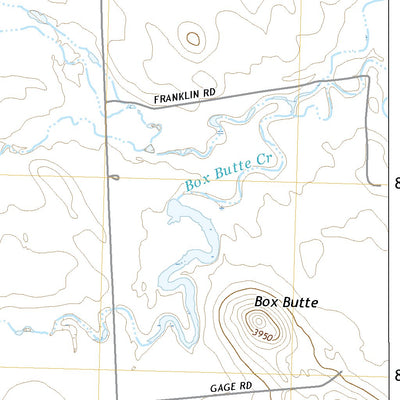 United States Geological Survey Box Butte, NE (2021, 24000-Scale) digital map