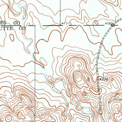 United States Geological Survey Box Butte Reservoir West, NE (1946, 24000-Scale) digital map