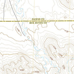 United States Geological Survey Box Butte Reservoir West, NE (2021, 24000-Scale) digital map