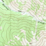 United States Geological Survey Box Canyon Creek, WY (1980, 24000-Scale) digital map