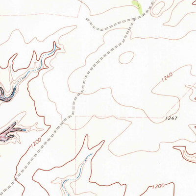 United States Geological Survey Box Canyon, TX (1972, 24000-Scale) digital map