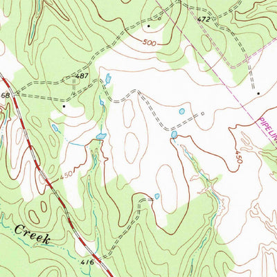 United States Geological Survey Box Church, TX (1966, 24000-Scale) digital map