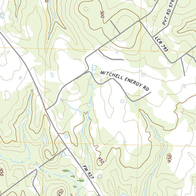 United States Geological Survey Box Church, TX (2022, 24000-Scale) digital map