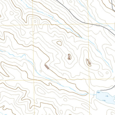United States Geological Survey Box Elder Draw, WY (2021, 24000-Scale) digital map