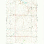 United States Geological Survey Box Elder NW, MT (1969, 24000-Scale) digital map