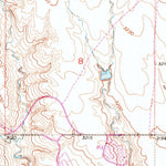 United States Geological Survey Box Elder, SD (1953, 24000-Scale) digital map